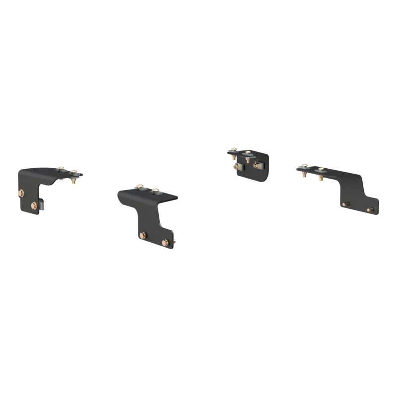 CURT 16468 - 5th Wheel Rails & Install Kits, 6'7" Bed