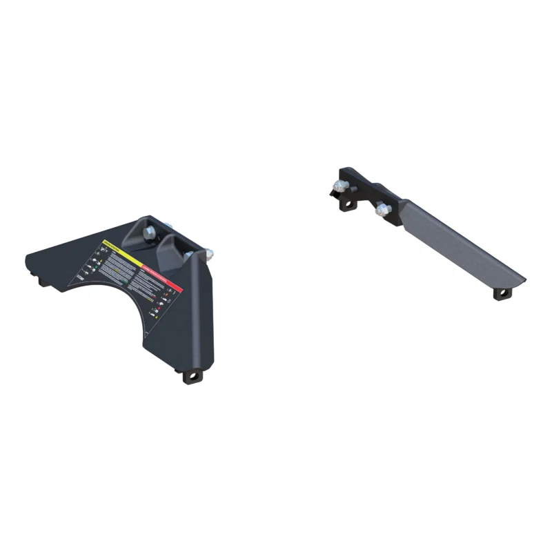 CURT 16907 - 5th Wheel Rails & Install Kits