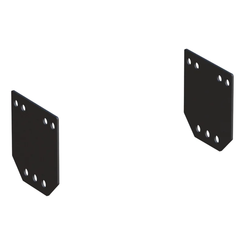CURT 16993 - 5th Wheel Rails & Install Kits, 6'4" Bed