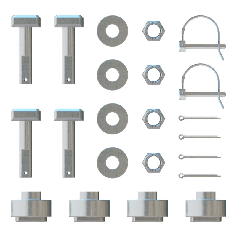 CURT 19113 - 5th Wheel Rails & Install Kits