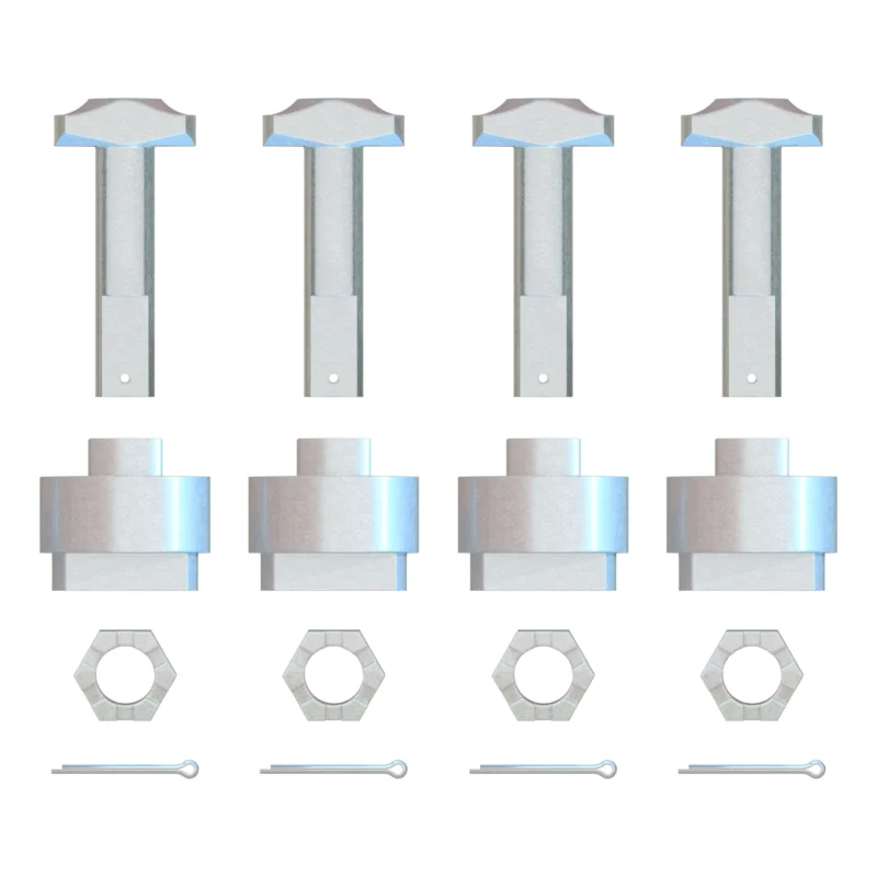 CURT 19115 - 5th Wheel Rails & Install Kits