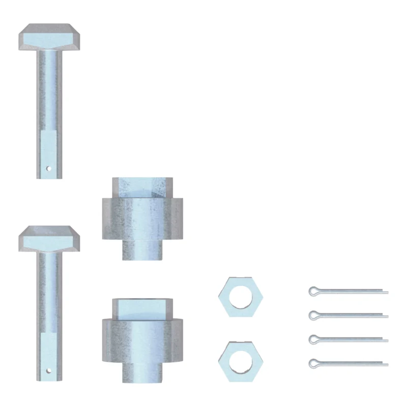 CURT 19204 - 5th Wheel Rails & Install Kits
