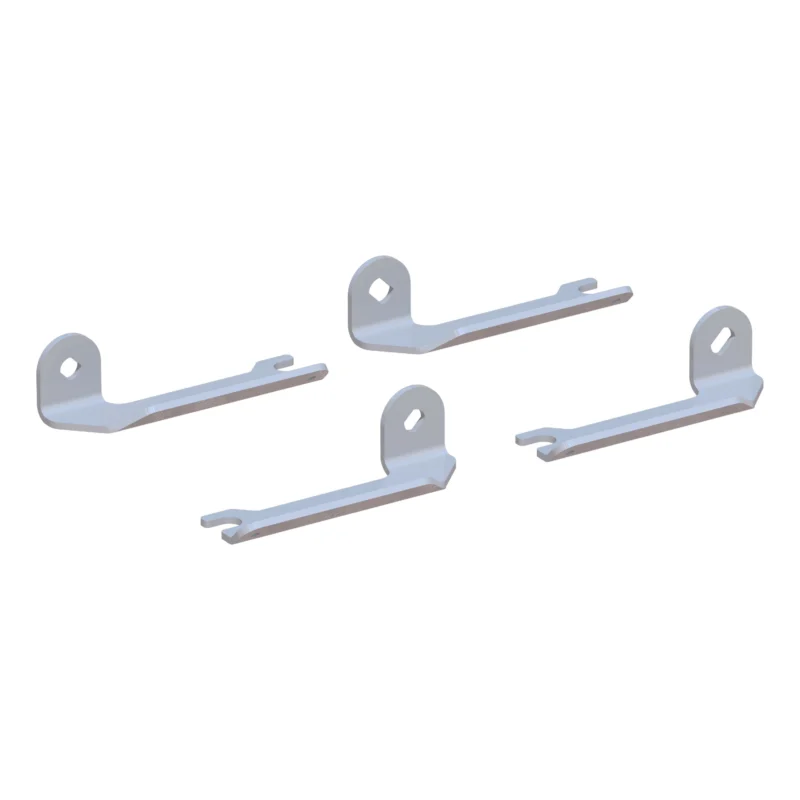 CURT 19206 - 5th Wheel Rails & Install Kits