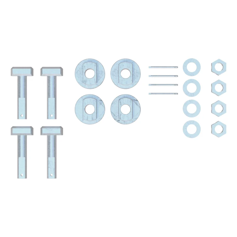 CURT 19210 - 5th Wheel Rails & Install Kits