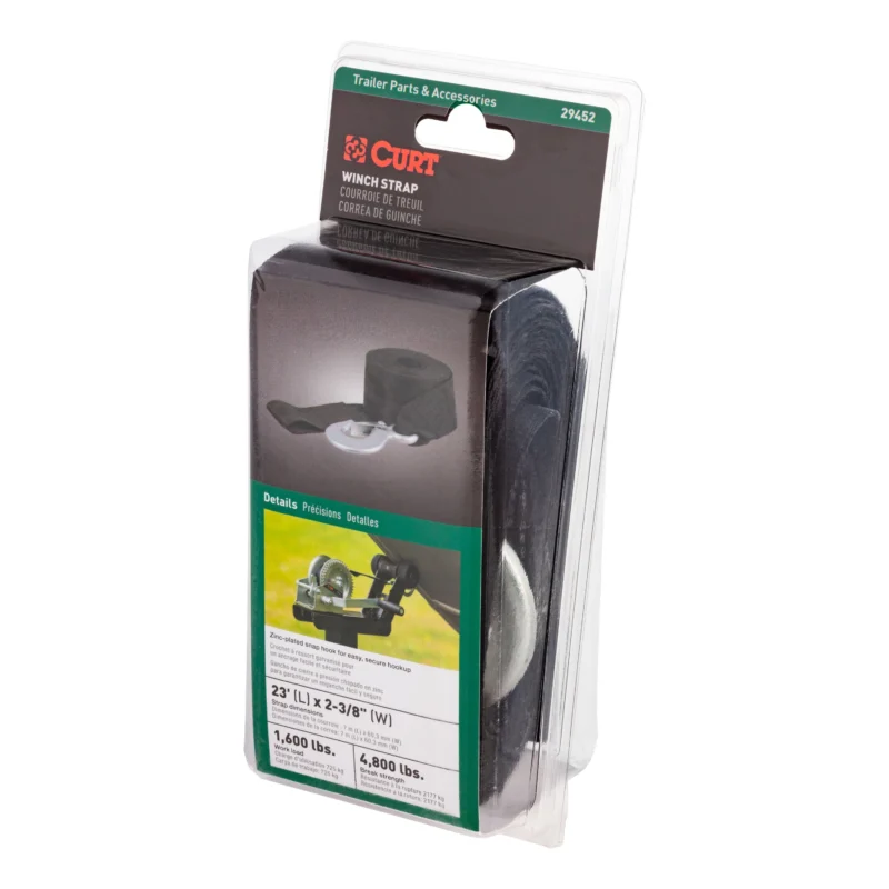 CURT 29452 - Trailer Winches, Steel