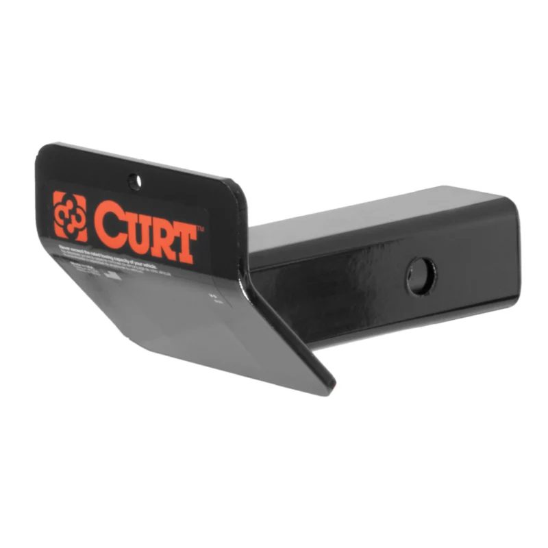 CURT 31007 - Hitch Skid Shield, Gloss Black Powder Coat
