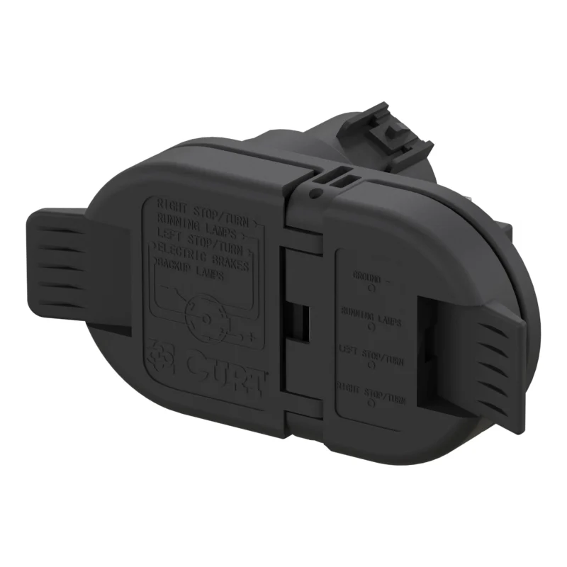 CURT 57023 - Wiring Connectors & Adapters, Black Plastic