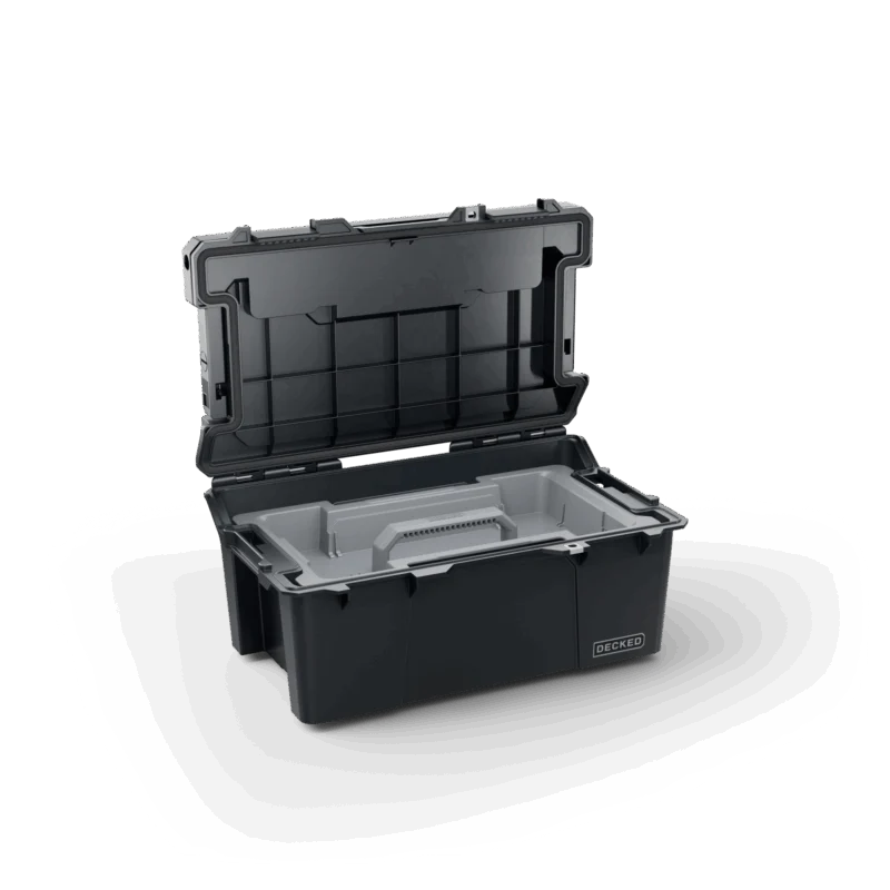 DECKED A0010-SIXR-BLK - Truck Tool Box, Black