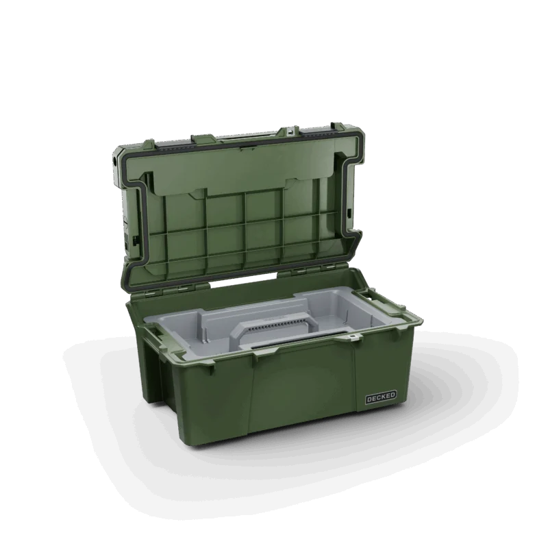 DECKED A0010-SIXR-GRN - Truck Tool Box, Ranger Green