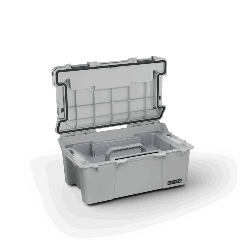 DECKED A0010-SIXR-GRY - Sixer 16 Case, Cool Gray