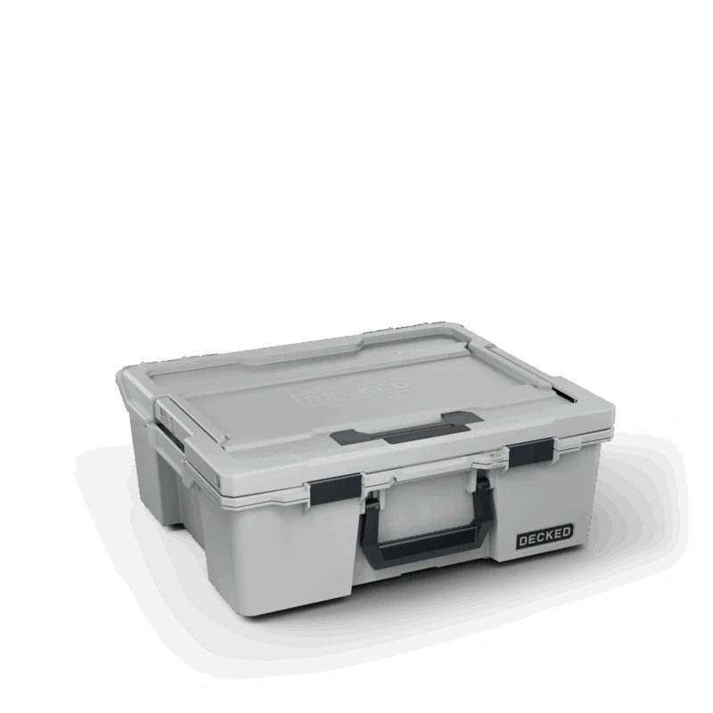 DECKED A0020-HRAK-GRY - Halfrack 32 Case, Cool Gray