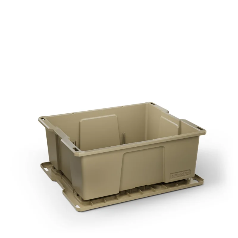 DECKED A0041-DBIN-TAN - Storage Bin, Tan