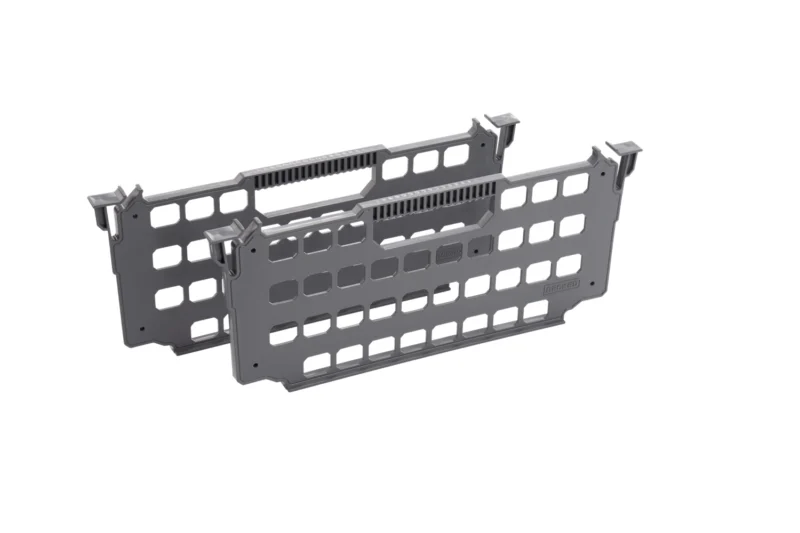 DECKED A0082-2DIV-GRY - Drawer Divider, Grey
