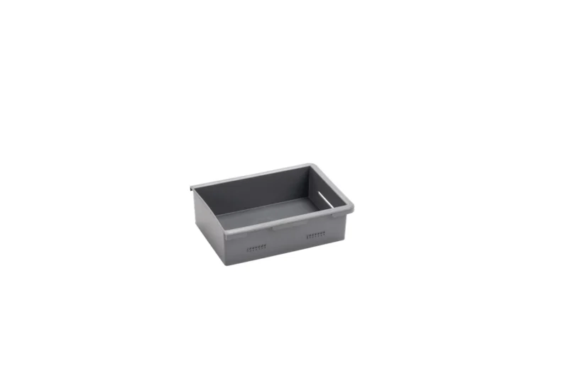 DECKED A0086-SSBN-GRY - Shallow Bin, Grey