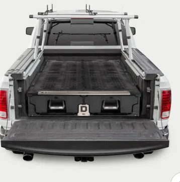 DECKED XR9 - Truck Bed Drawer System, Black, 6'4" Bed