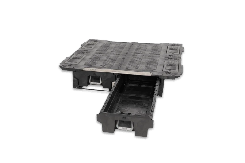DECKED XT4 - Truck Bed Drawer System, 6'7" Bed, Black