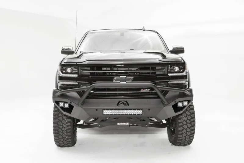 Fab Fours CS16-D3852-B - Vengeance Front Bumpers