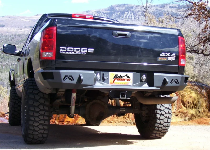 Fab Fours DR03-W1050-1 - Heavy Duty Rear Bumpers