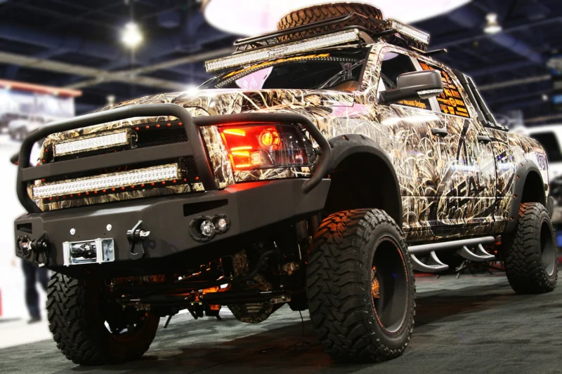 Fab Fours DR10-A2950-1 - Premium Front Bumpers