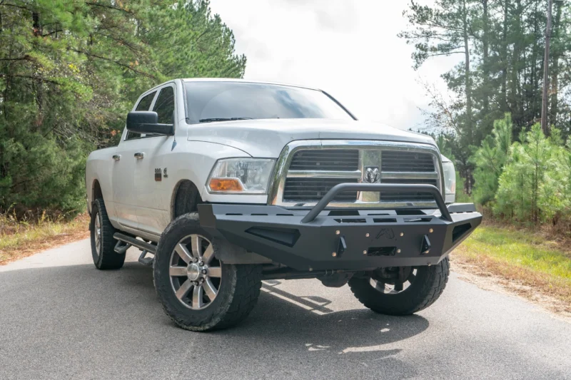 Fab Fours DR10-RS2962-1 - Red Steel Front Bumpers