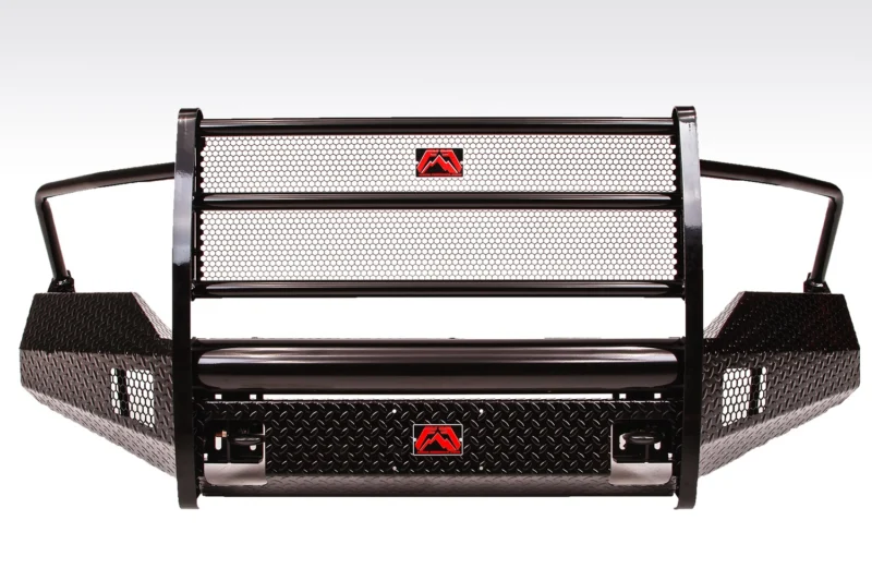 Fab Fours DR13-K2960-1 - Black Steel Front Bumpers