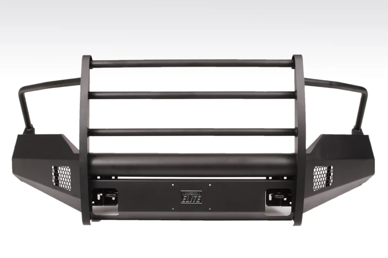Fab Fours DR13-R2960-1 - Black Steel Elite Front Bumpers