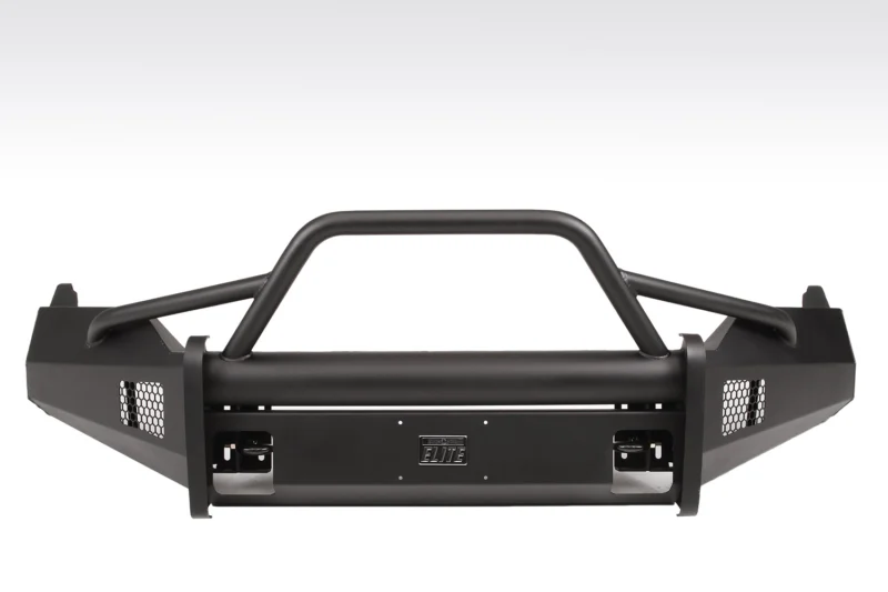 Fab Fours DR13-R2962-1 - Black Steel Elite Front Bumpers