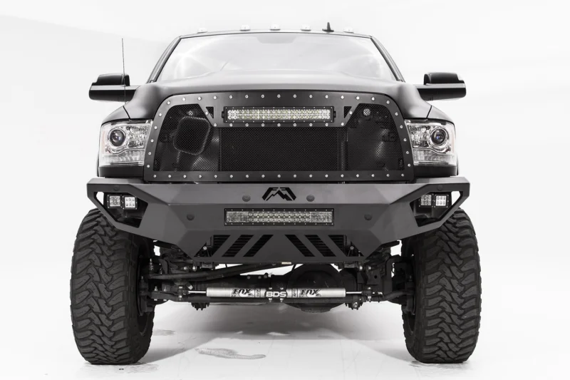 Fab Fours DR16-V4051-B - Vengeance Front Bumpers