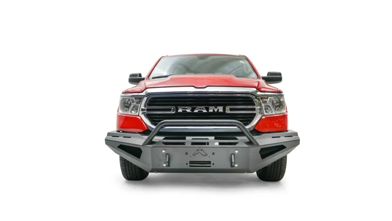 Fab Fours DR19-RS4262-1 - Red Steel Front Bumpers
