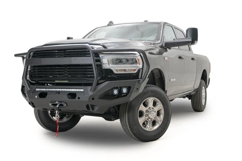 Fab Fours DR19-X4450-B - Matrix Front Bumpers