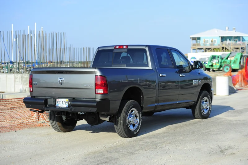 Fab Fours DR94-U1650-1 - Black Steel Elite Rear Bumpers