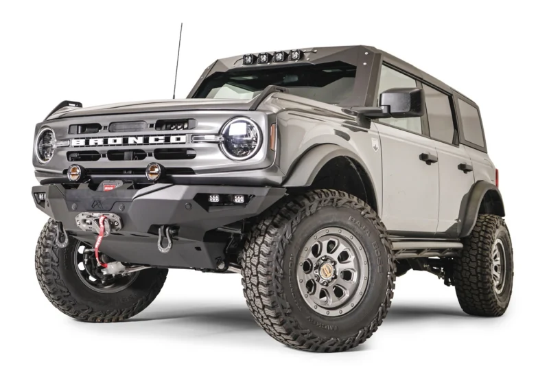 Fab Fours FB21-F5251-B - Stubby & Specialty Front Bumpers