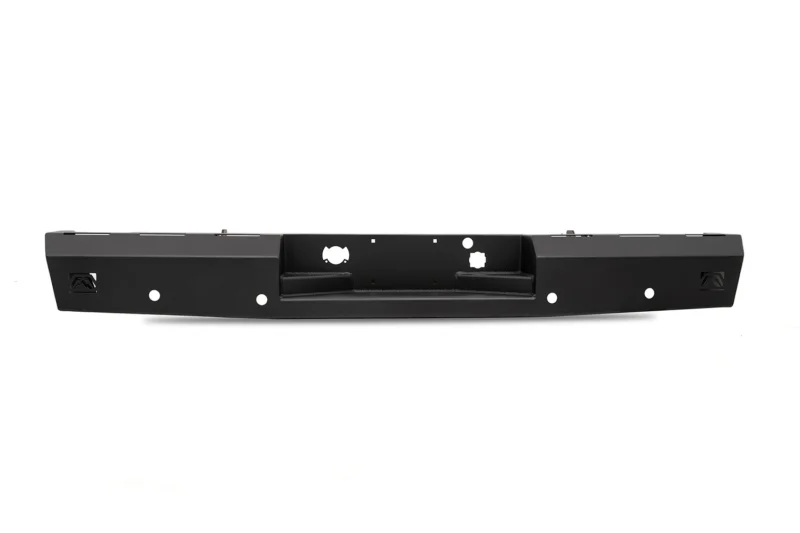 Fab Fours FF09-RT1750-1 - Red Steel Rear Bumpers