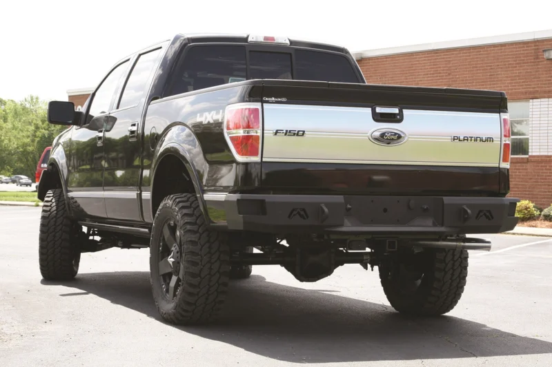 Fab Fours FF09-W1750-B - Heavy Duty Rear Bumpers