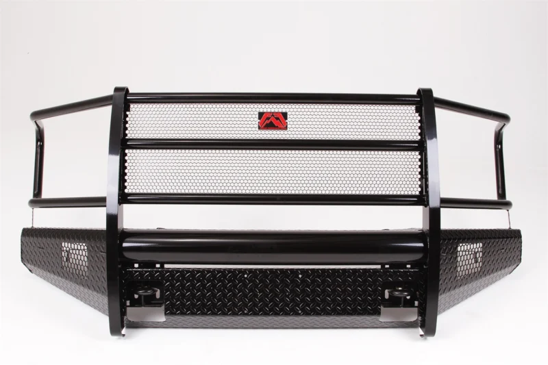 Fab Fours FF15-K3250-1 - Black Steel Front Bumpers