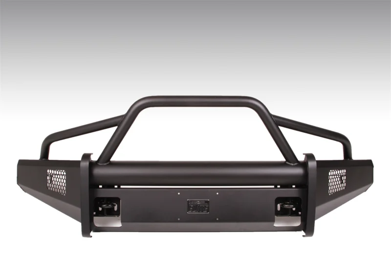 Fab Fours FF15-R3252-1 - Black Steel Elite Front Bumpers