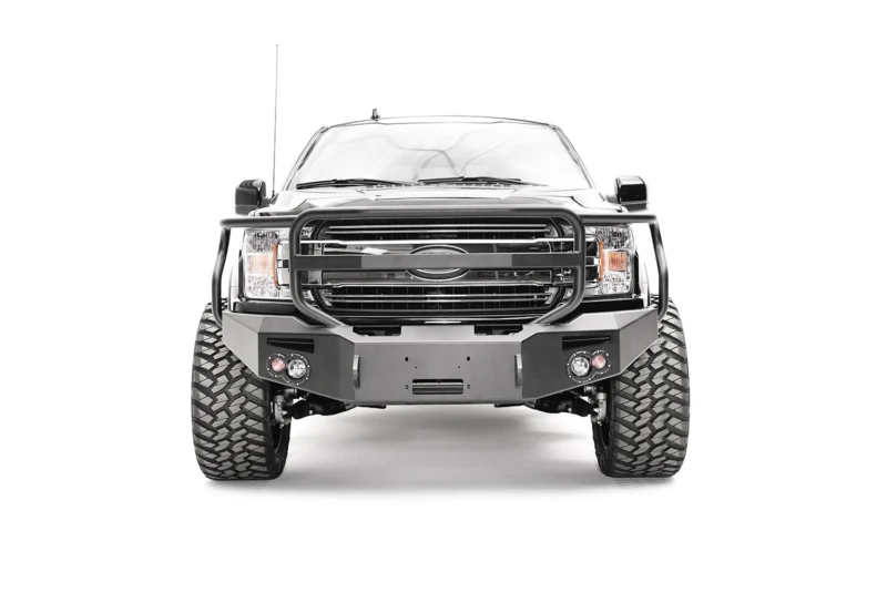 Fab Fours FF18-H4550-B - Premium Front Bumpers