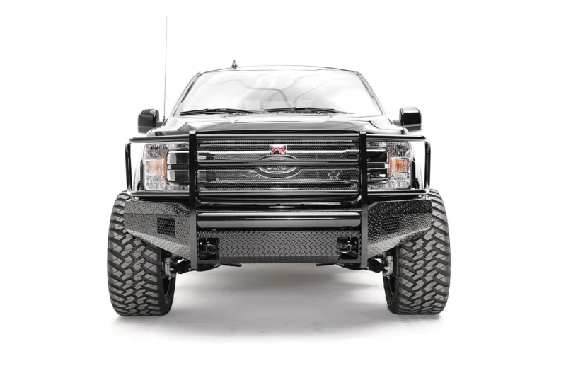 Fab Fours FF18-K4560-1 - Black Steel Front Bumpers