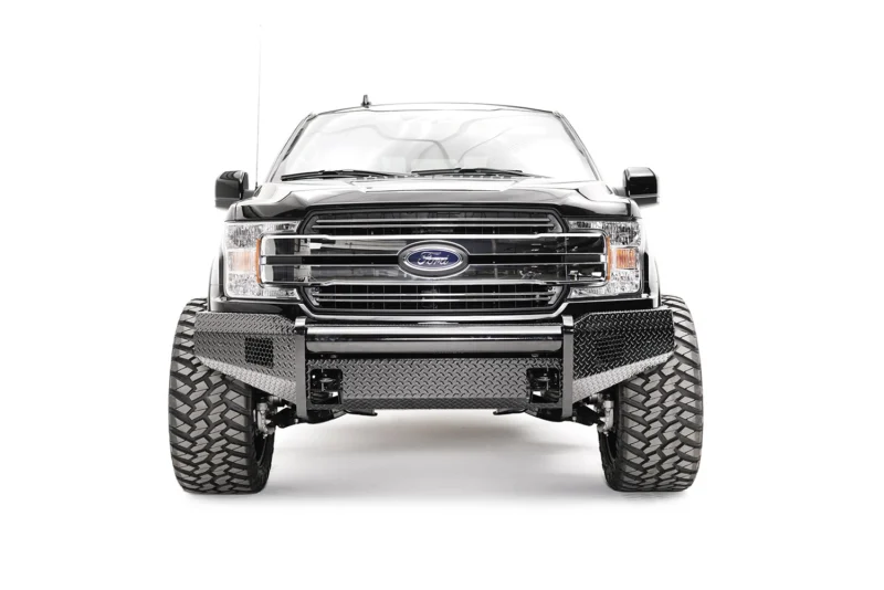 Fab Fours FF18-K4561-1 - Black Steel Front Bumpers