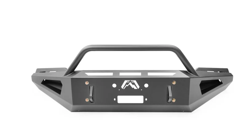 Fab Fours FF18-RS4562-1 - Red Steel Front Bumpers