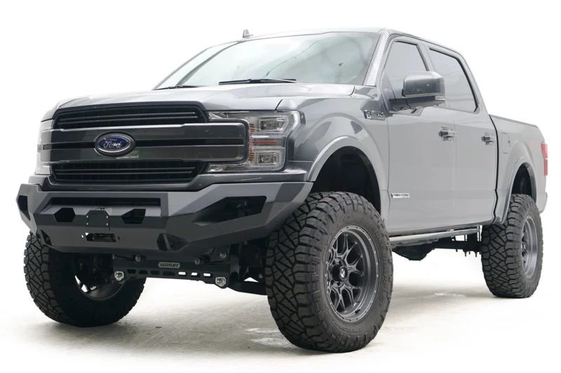 Fab Fours FF18-X4551-B - Matrix Front Bumpers