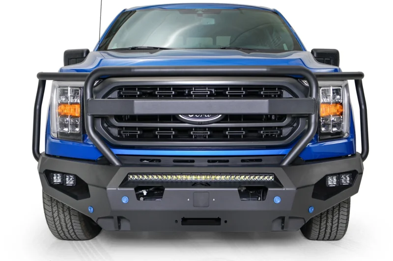 Fab Fours FF21-X4750-B - Matrix Front Bumpers
