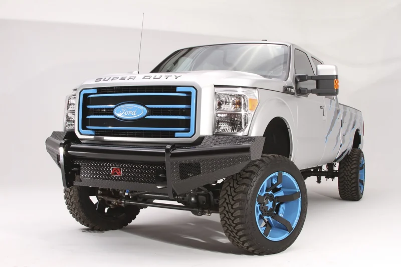 Fab Fours FS05-S1261-1 - Black Steel Front Bumpers