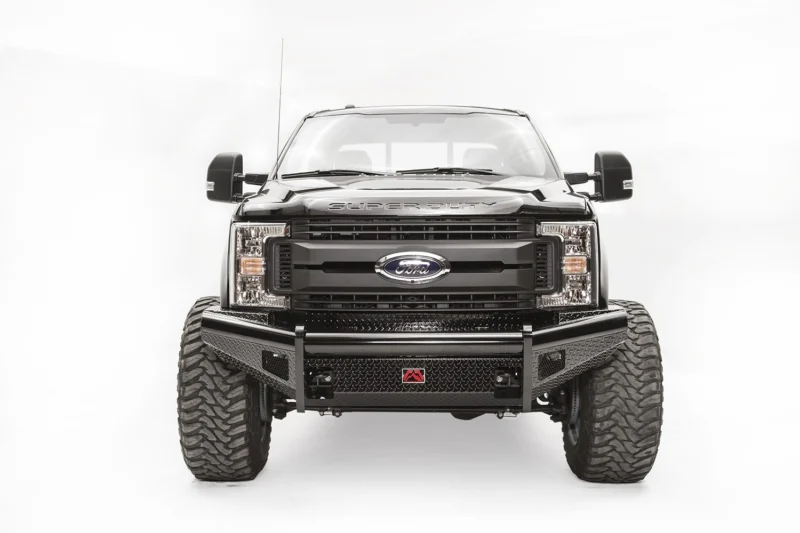Fab Fours FS17-S4161-1 - Black Steel Front Bumpers
