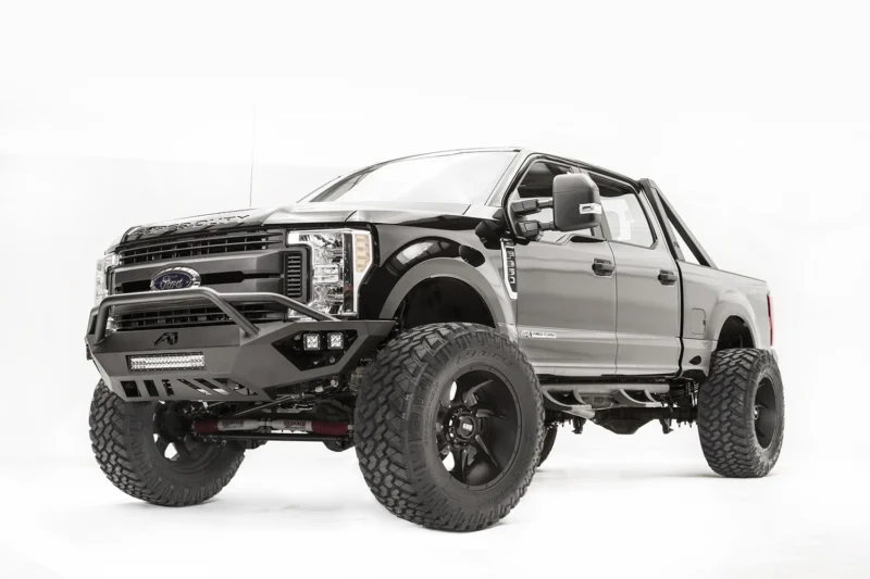 Fab Fours FS17-V4152-B - Vengeance Front Bumpers
