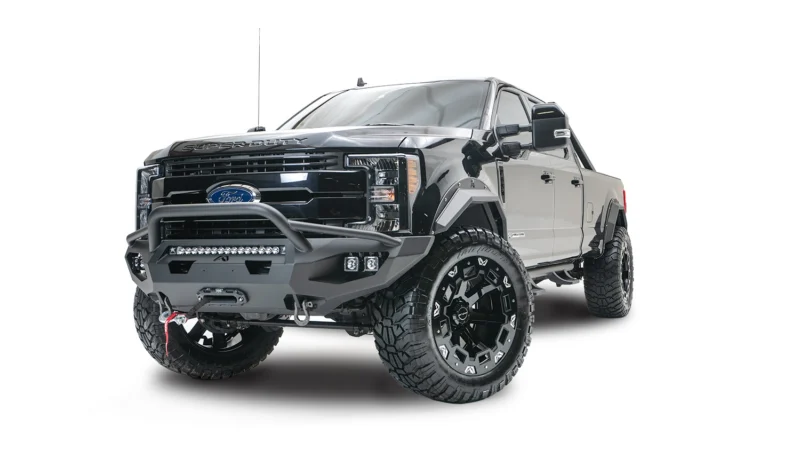 Fab Fours FS17-X4152-B - Matrix Front Bumpers