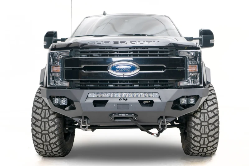 Fab Fours FS17-X4161-B - Matrix Front Bumpers