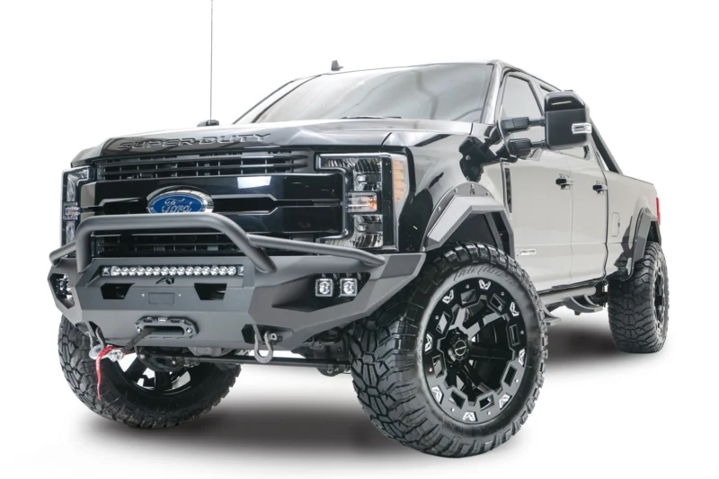 Fab Fours FS17-X4162-B - Matrix Front Bumpers