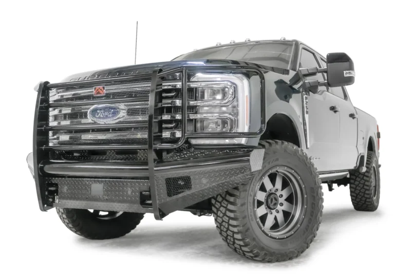 Fab Fours FS23-S5960-1 - Black Steel Front Bumpers