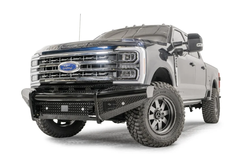 Fab Fours FS23-S5961-1 - Black Steel Front Bumpers